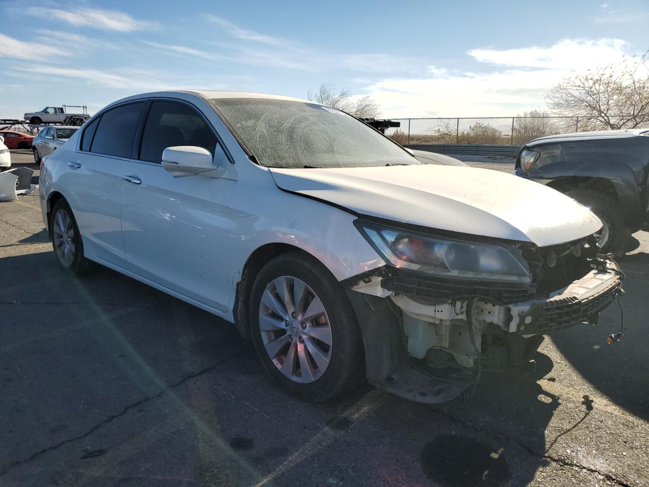 2013 Honda Accord VIN 1HGCR3F80DA023393 Copart auction photo, front end damage thumbnail 4
