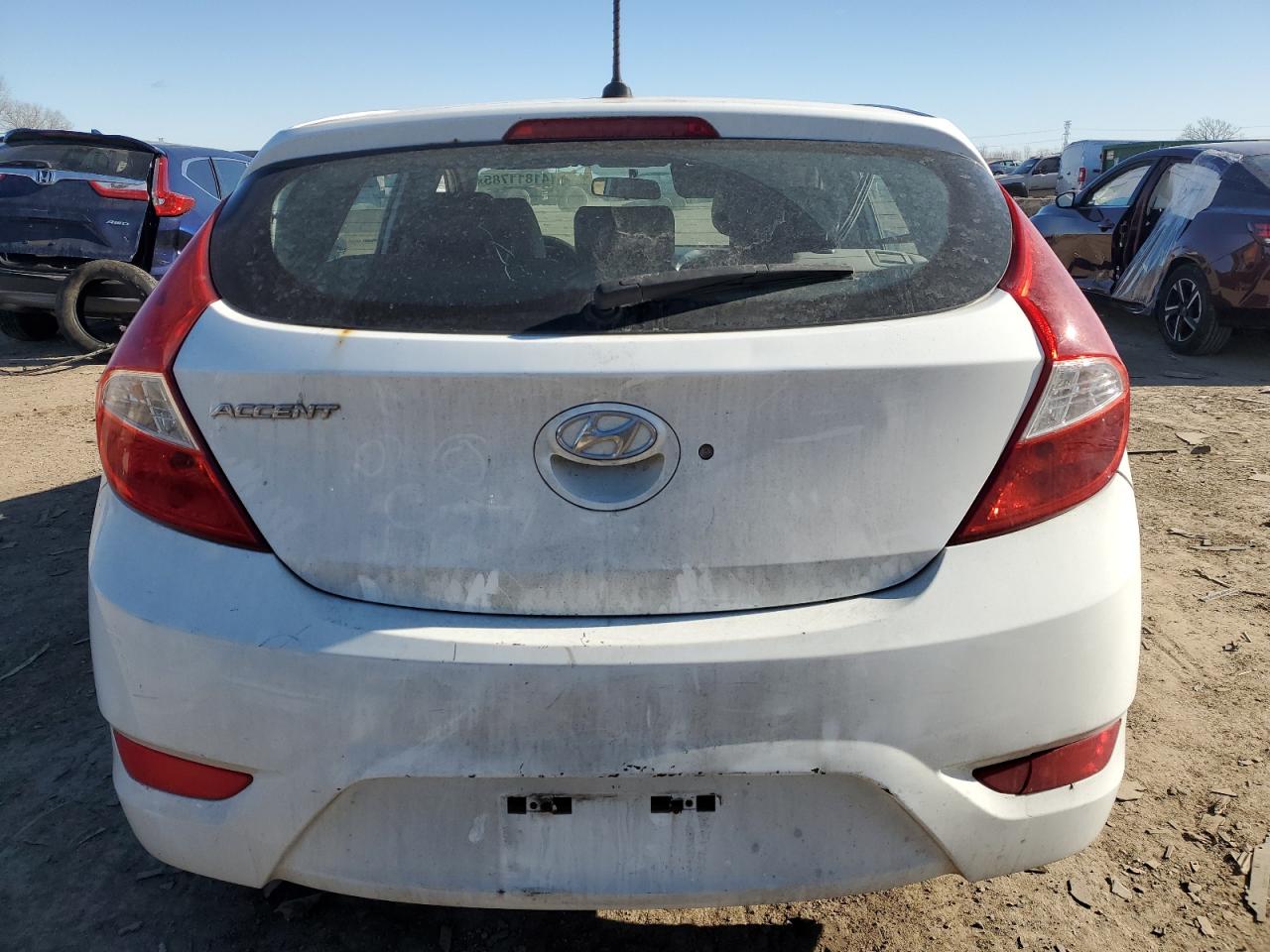 2017 Hyundai Accent VIN KMHCT5AE2HU324045 Copart auction photo, front end damage thumbnail 6
