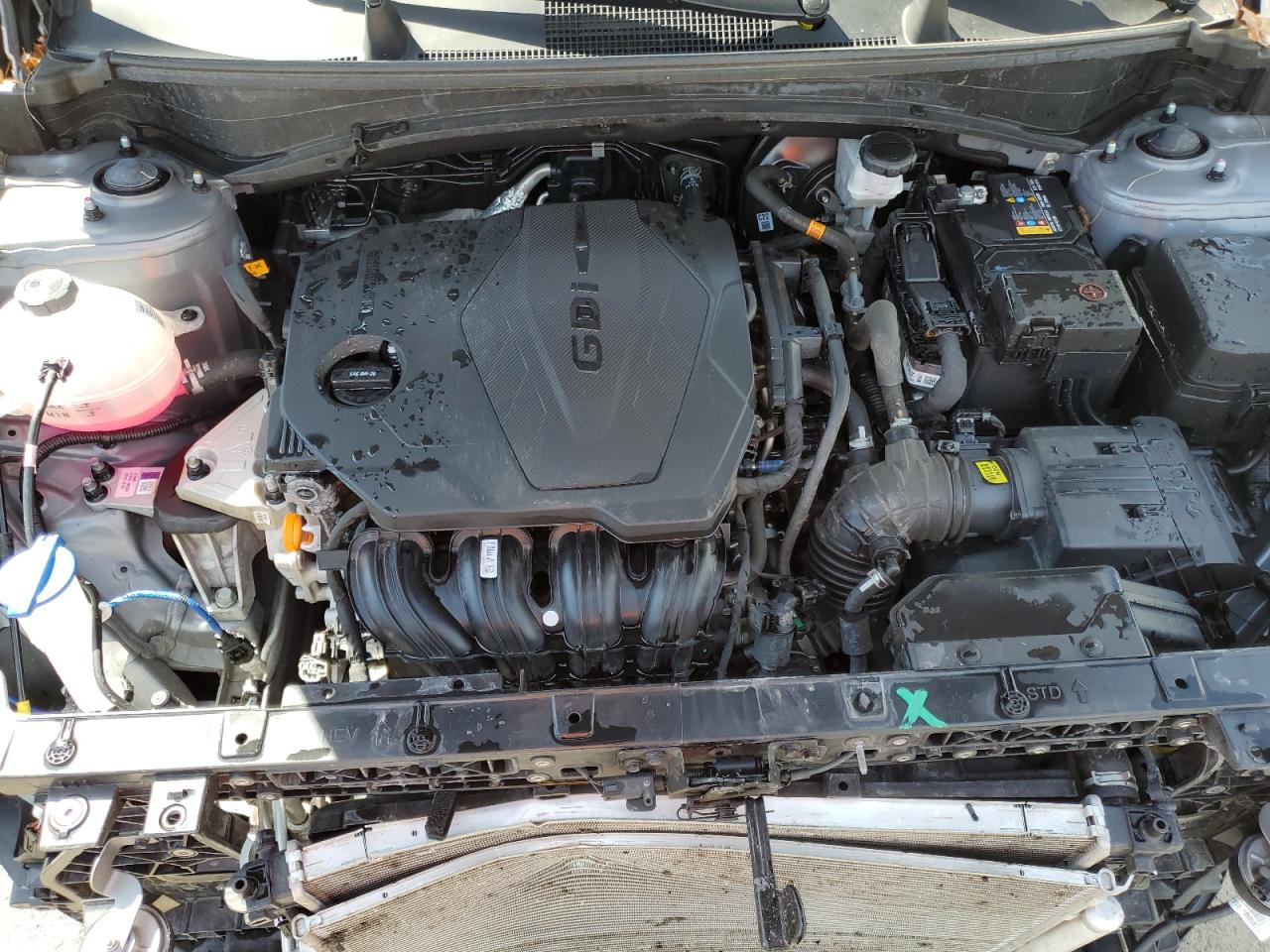 2024 KIA Sportage VIN KNDPUCDF1R7312917 Copart auction photo, front end damage thumbnail 11