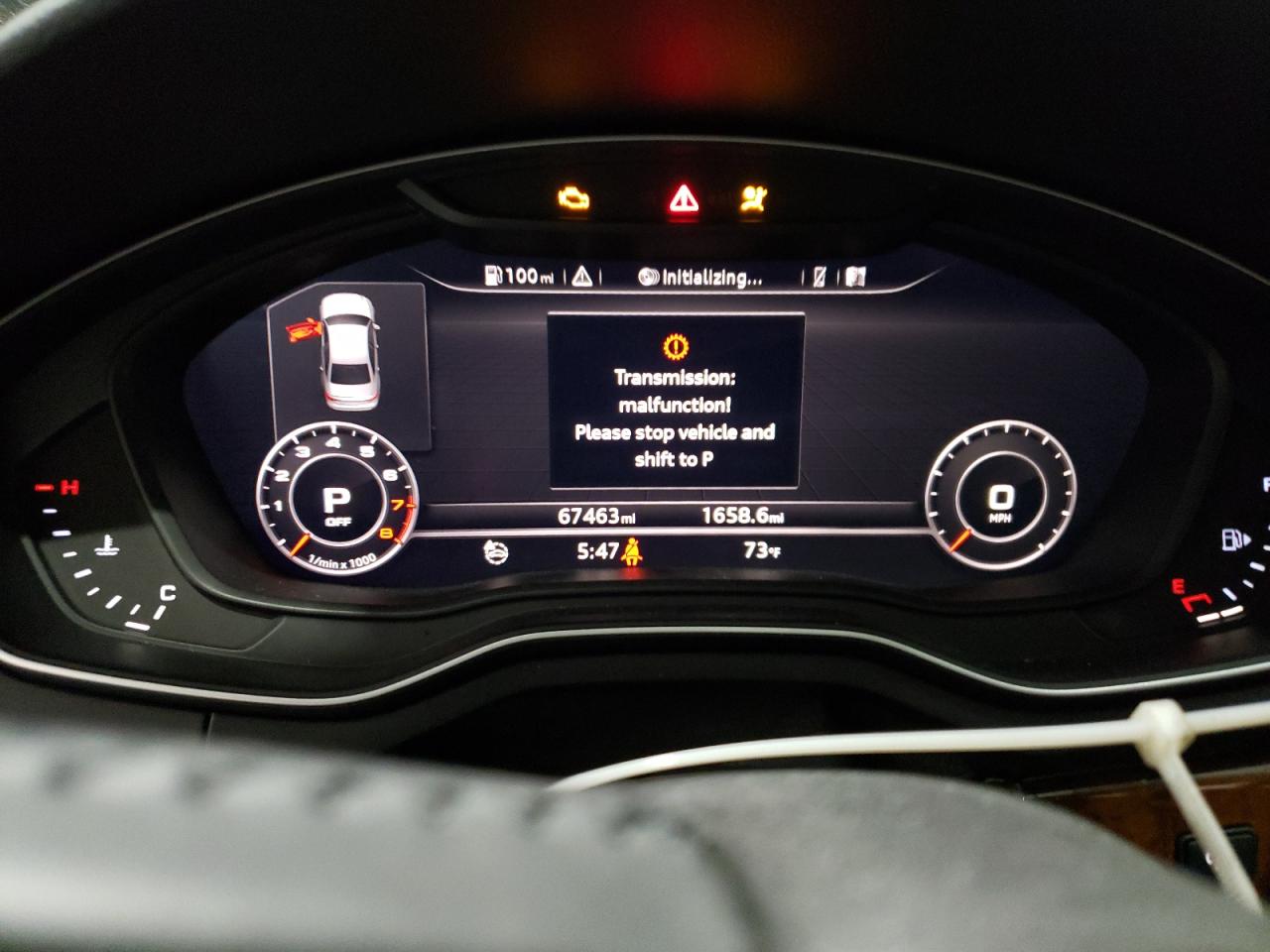2017 Audi A4 VIN WAUDNAF47HN050151 Copart auction photo, rear end damage thumbnail 9