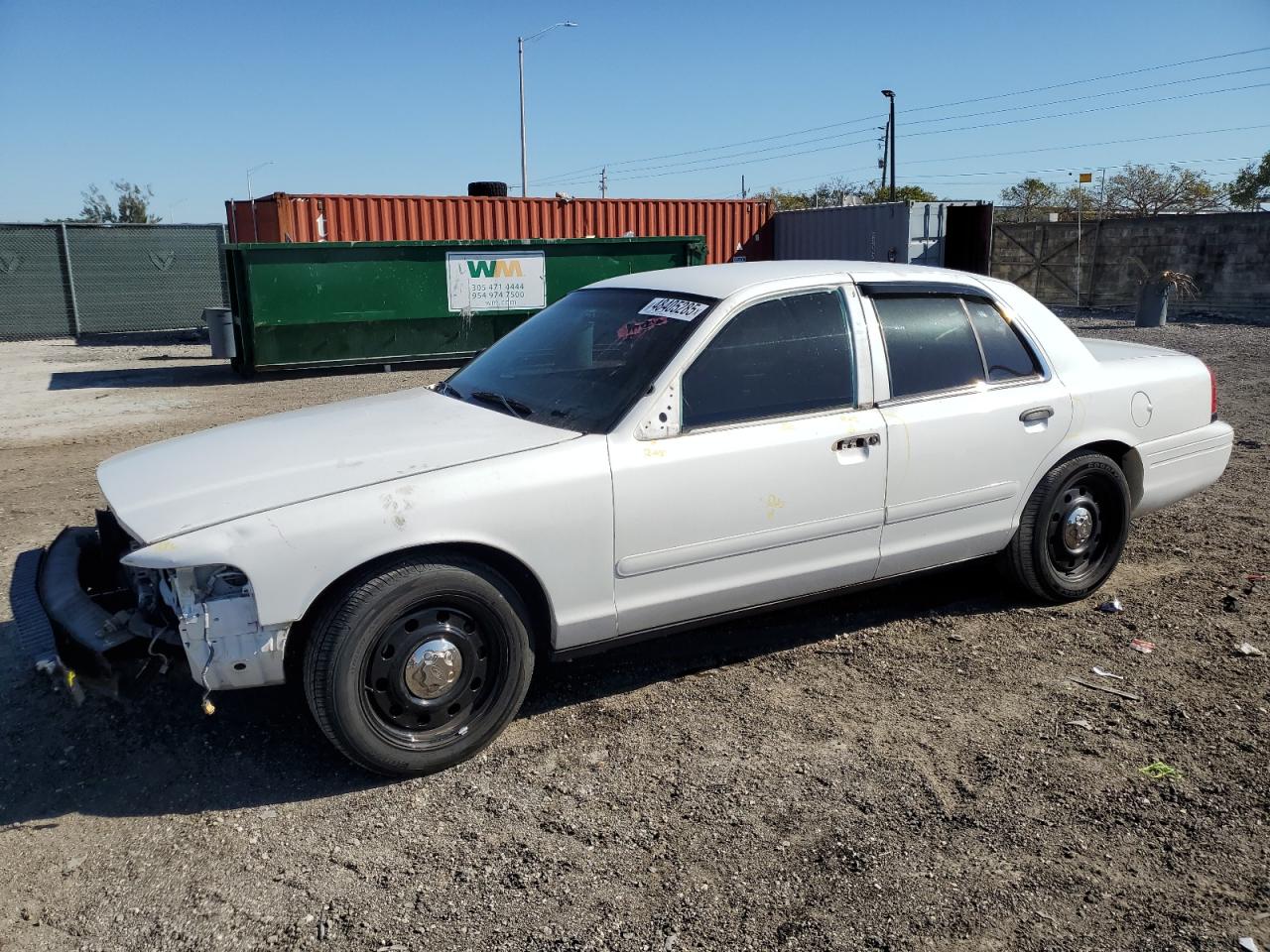 2008 Ford Crown Victoria VIN 2FAFP71V58X162914 - Copart auction photo