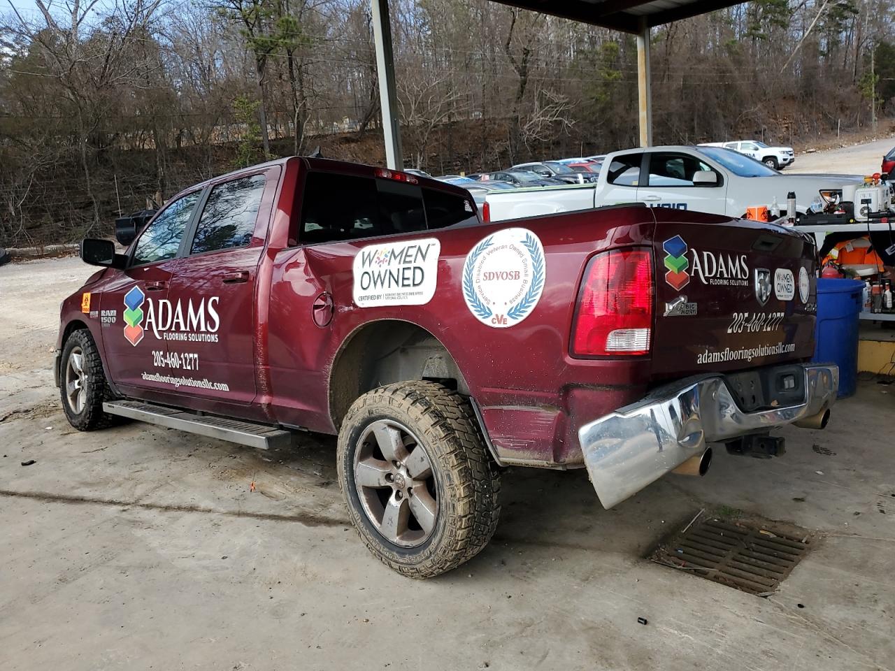 2019 RAM 1500 VIN 1C6RR7TTXKS714504 Copart auction photo, all over / undercarriage damage thumbnail 2