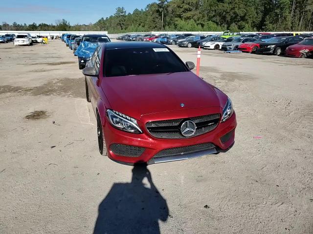 2016 Mercedes-Benz C-klasse VIN 55SWF6EBXGU116175 Copart auction photo, rear end damage thumbnail 11