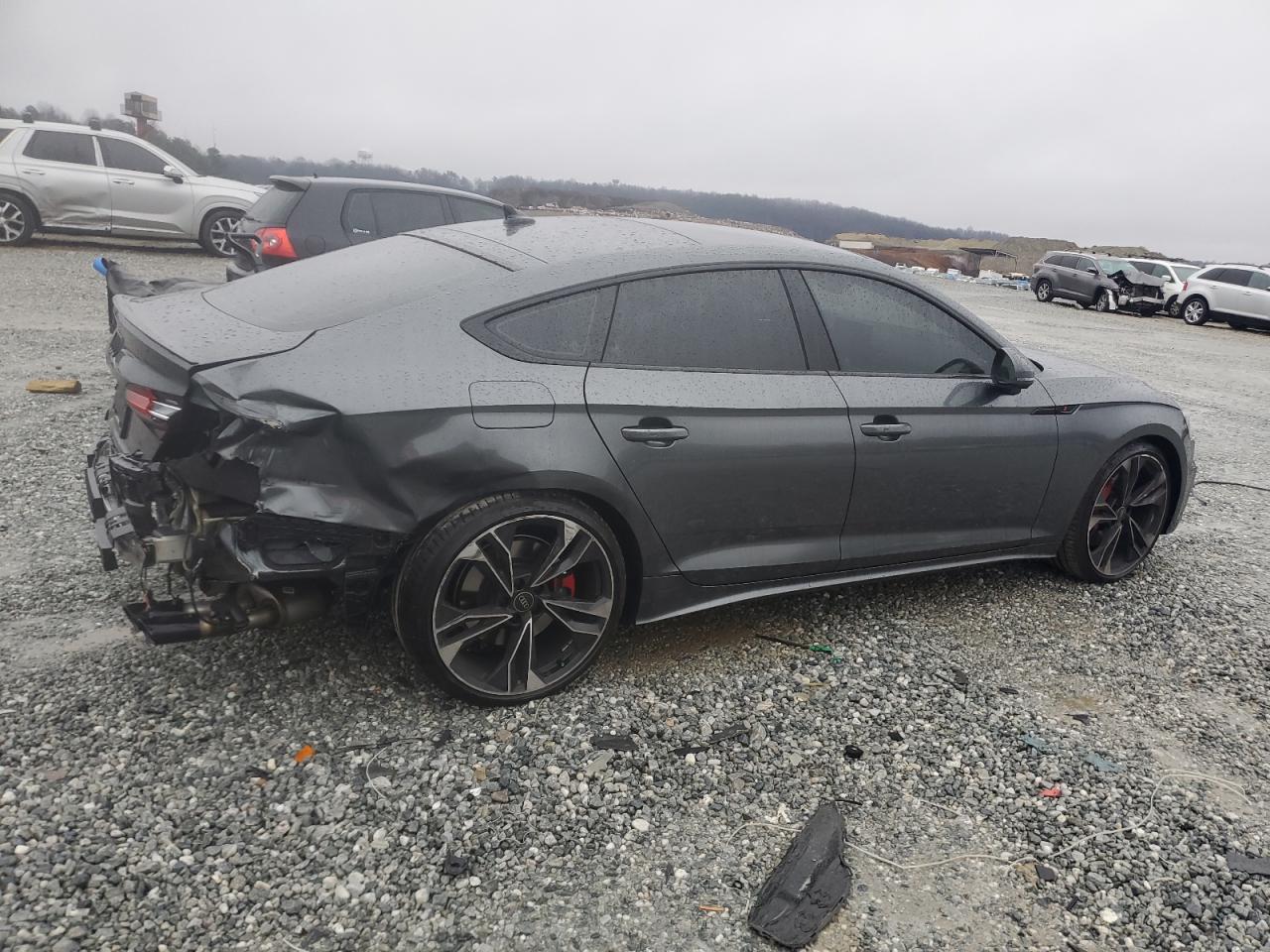 2024 Audi RS5 VIN WAUC4CF54RA052130 Copart auction photo, rear end damage thumbnail 3