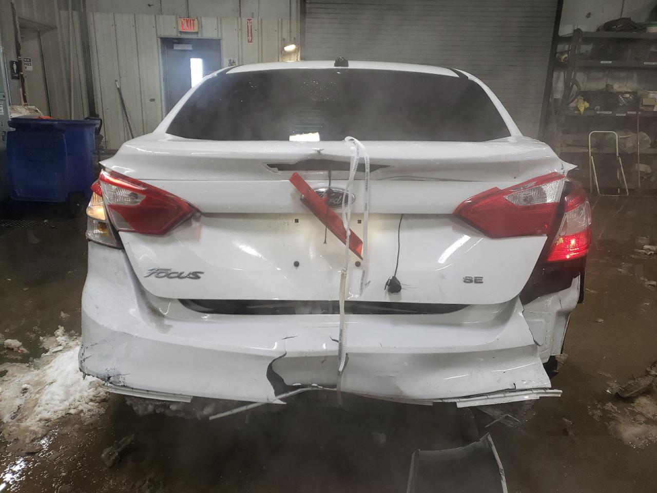 2013 Ford Focus VIN 1FADP3F20DL343280 Copart auction photo, rear end damage thumbnail 6