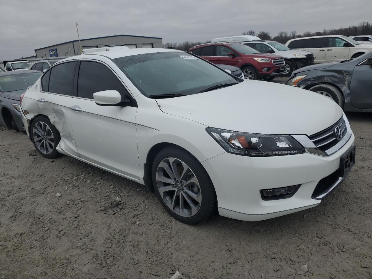 2015 Honda Accord VIN 1HGCR2F53FA065169 Copart auction photo, side damage thumbnail 4