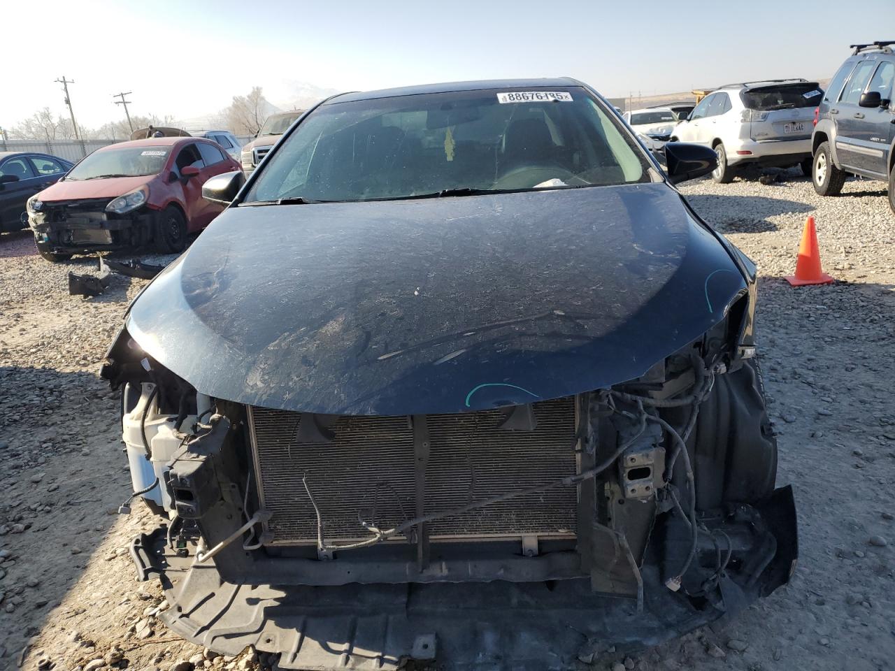 2017 Toyota Camry VIN 4T1BF1FKXHU351469 Copart auction photo, front end damage thumbnail 5