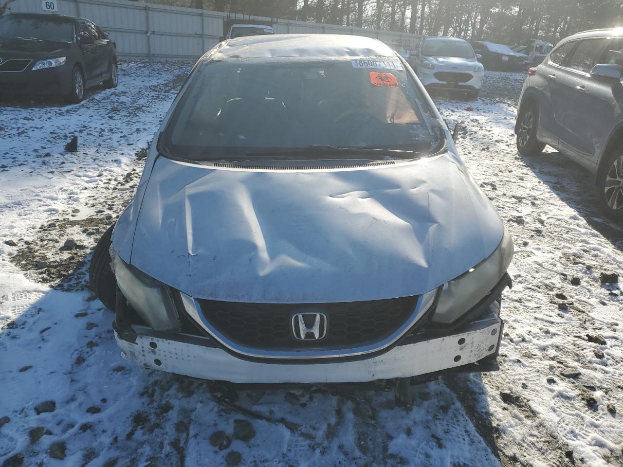 2013 Honda Civic VIN 19XFB2F59DE284793 Copart auction photo, all over damage thumbnail 5