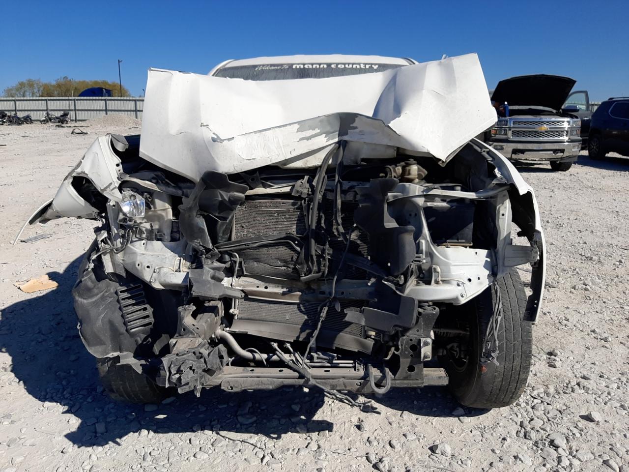 2018 Toyota Tacoma VIN 5TFSX5EN0JX059144 Copart auction photo, front end damage thumbnail 5