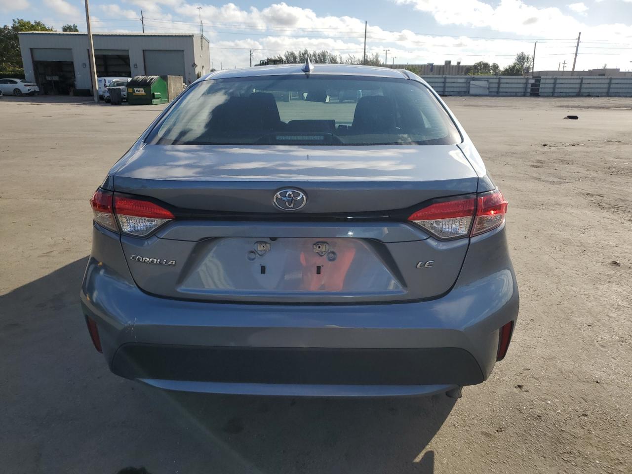 2022 Toyota Corolla VIN 5YFEPMAE2NP347846 Copart auction photo, front end damage thumbnail 6