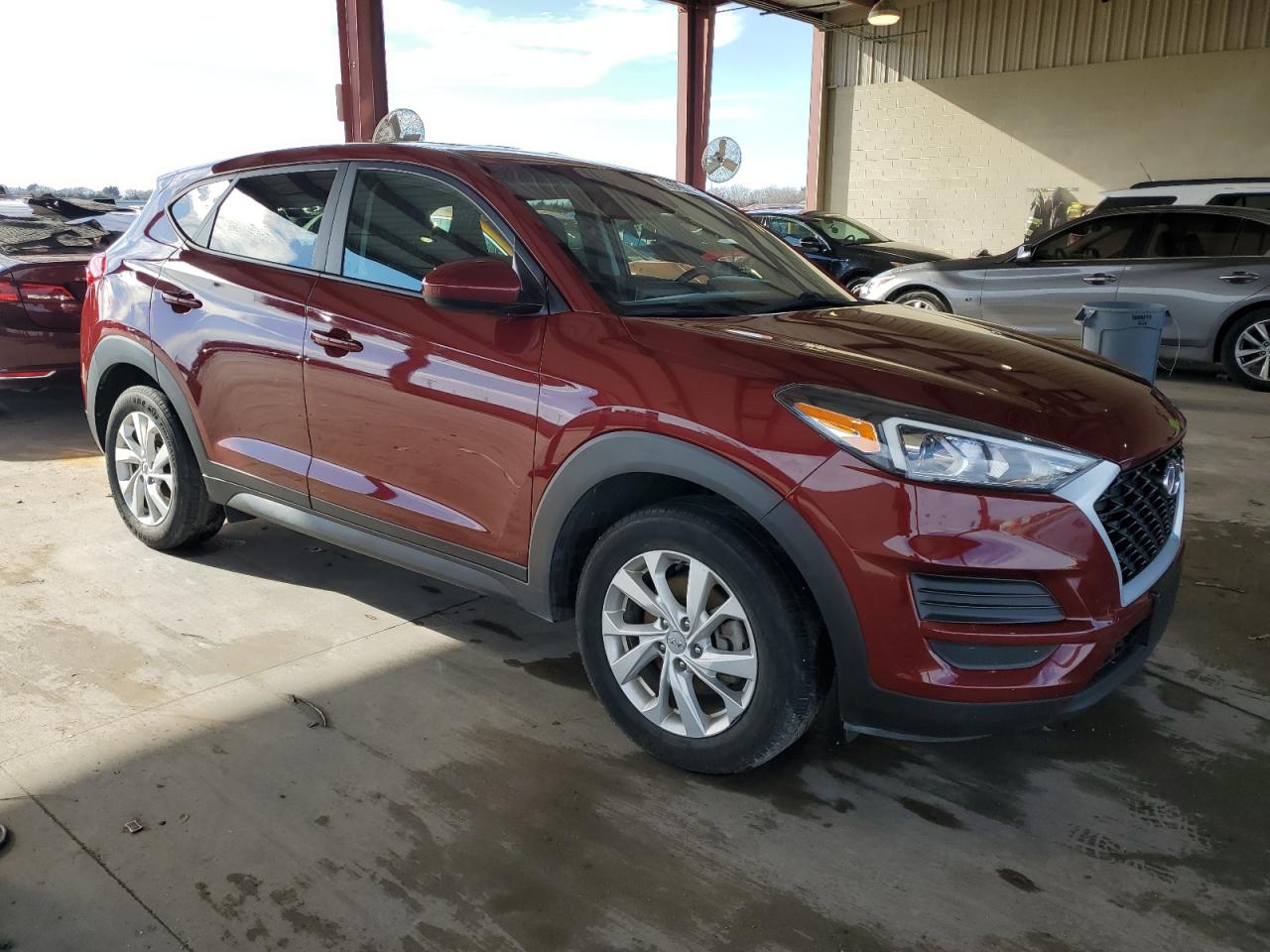2020 Hyundai Tucson VIN KM8J2CA45LU239649 Copart auction photo, mechanical damage thumbnail 4