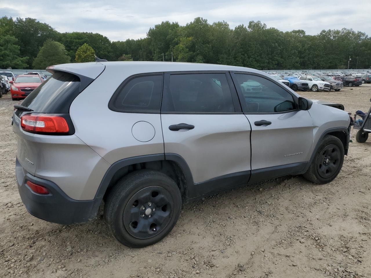 2015 Jeep Grand Cherokee VIN 1C4PJLABXFW548333 Copart auction photo, front end / minor dent/scratches damage thumbnail 3
