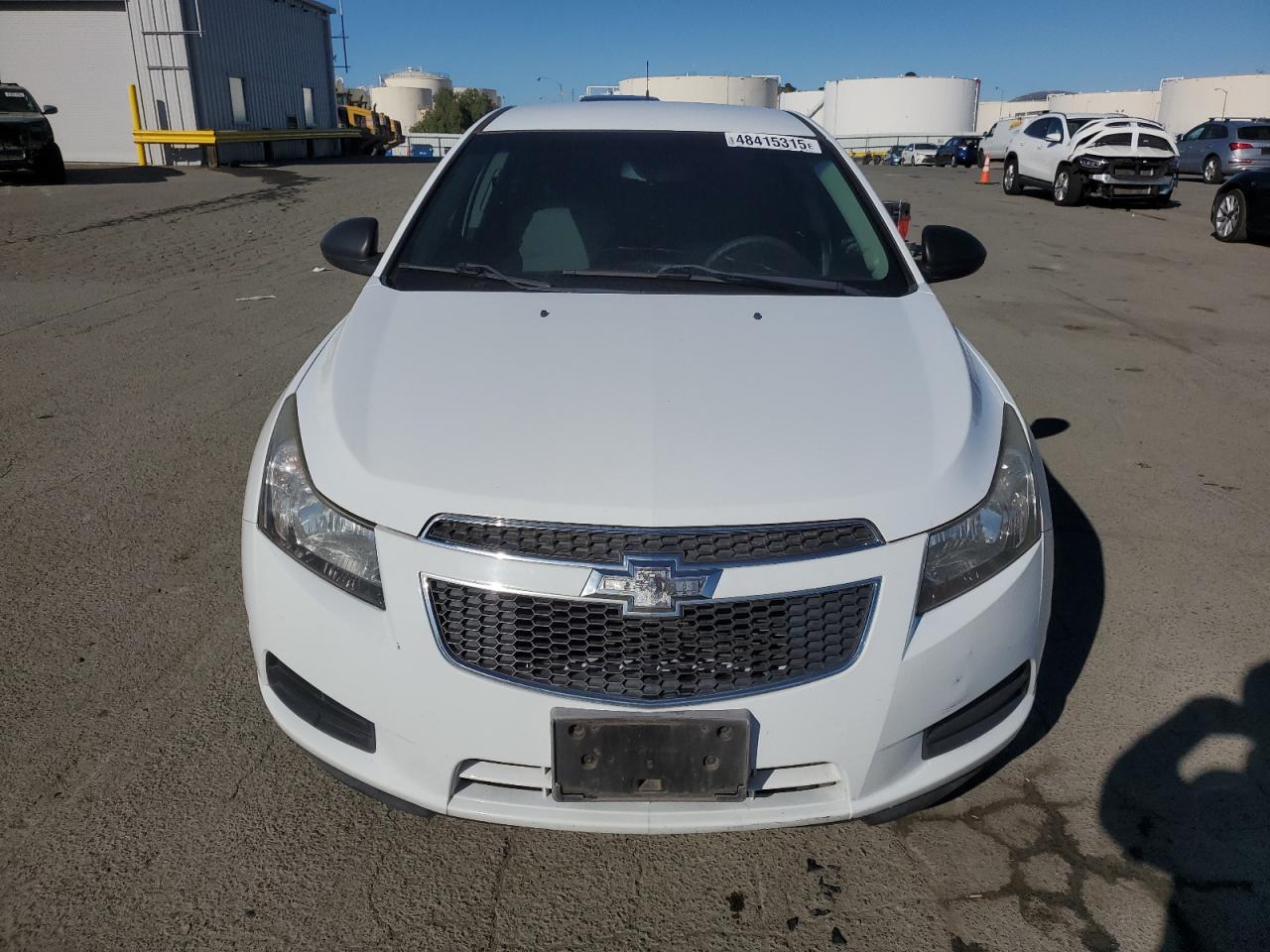 2014 Chevrolet Cruze VIN 1G1PA5SG5E7371701 Copart auction photo, rear end damage thumbnail 5
