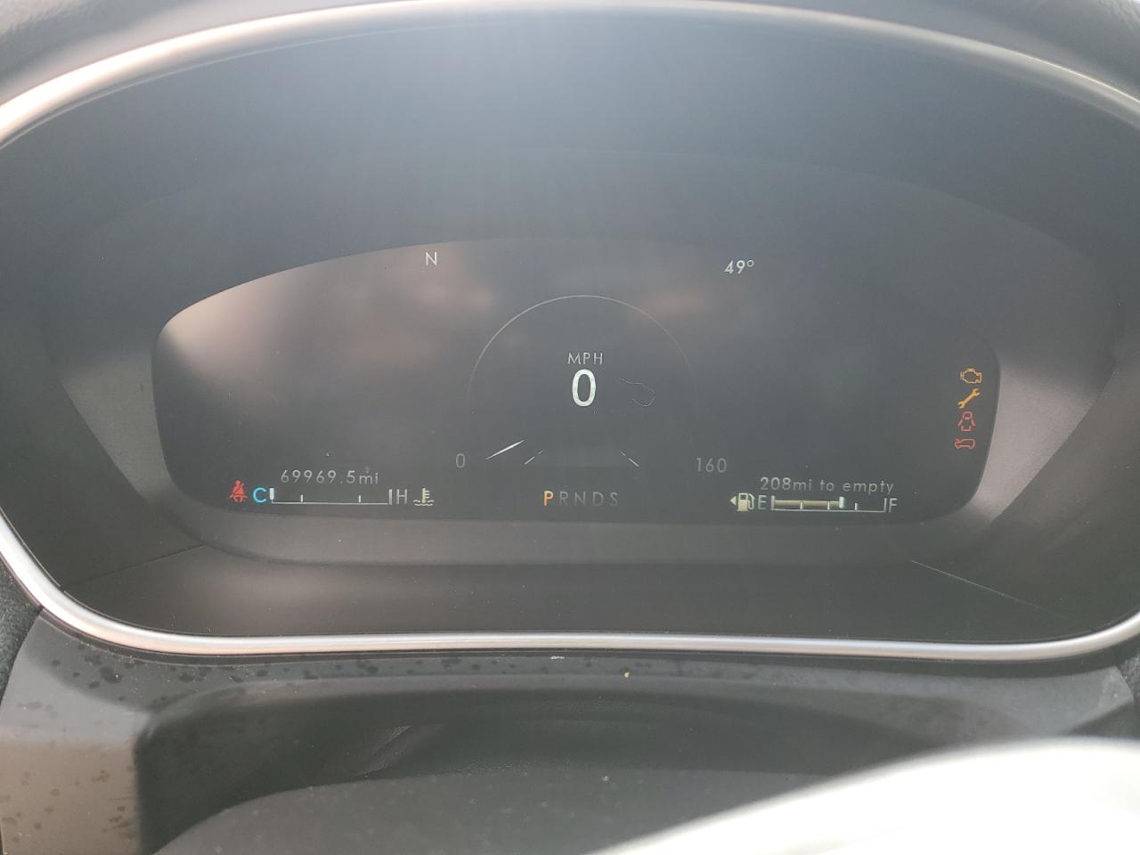 2019 Lincoln Nautilus VIN 2LMPJ8K98KBL13790 Copart auction photo, front end damage thumbnail 9
