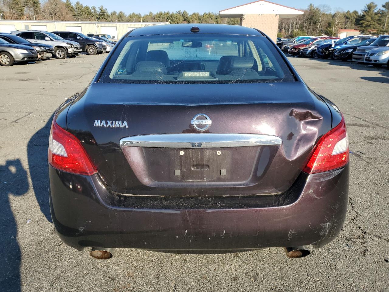2010 Nissan Maxima VIN 1N4AA5AP7AC830927 Copart auction photo, side / rear end damage thumbnail 6