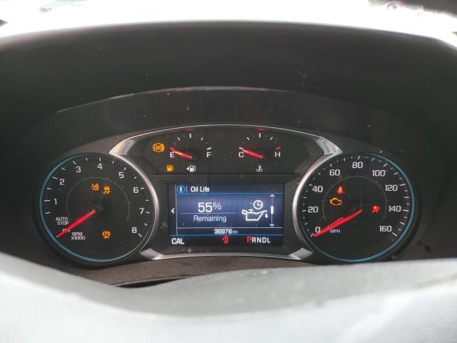 2020 Chevrolet Equinox VIN 3GNAXKEV1LS628007 Copart auction photo, front end / side damage thumbnail 9