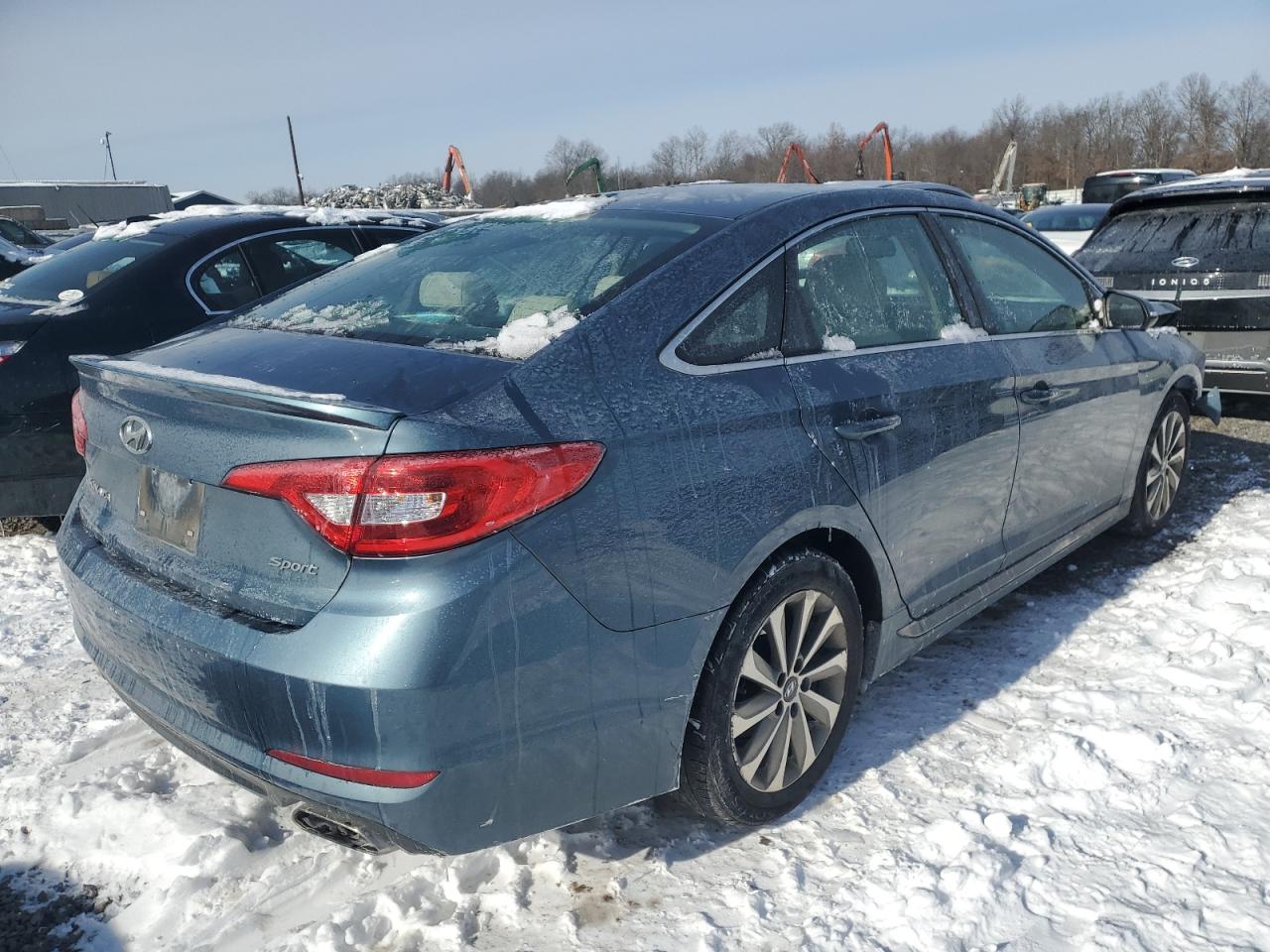 2017 Hyundai Sonata VIN 5NPE34AF0HH439270 Copart auction photo, front end damage thumbnail 3