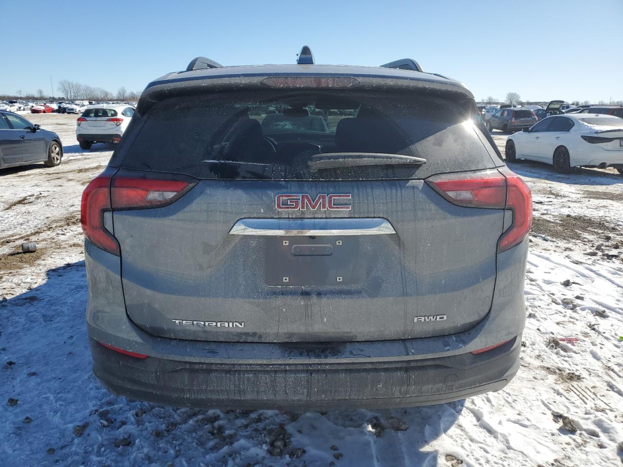 2021 GMC Terrain VIN 3GKALTEV4ML361696 Copart auction photo, front end damage thumbnail 6