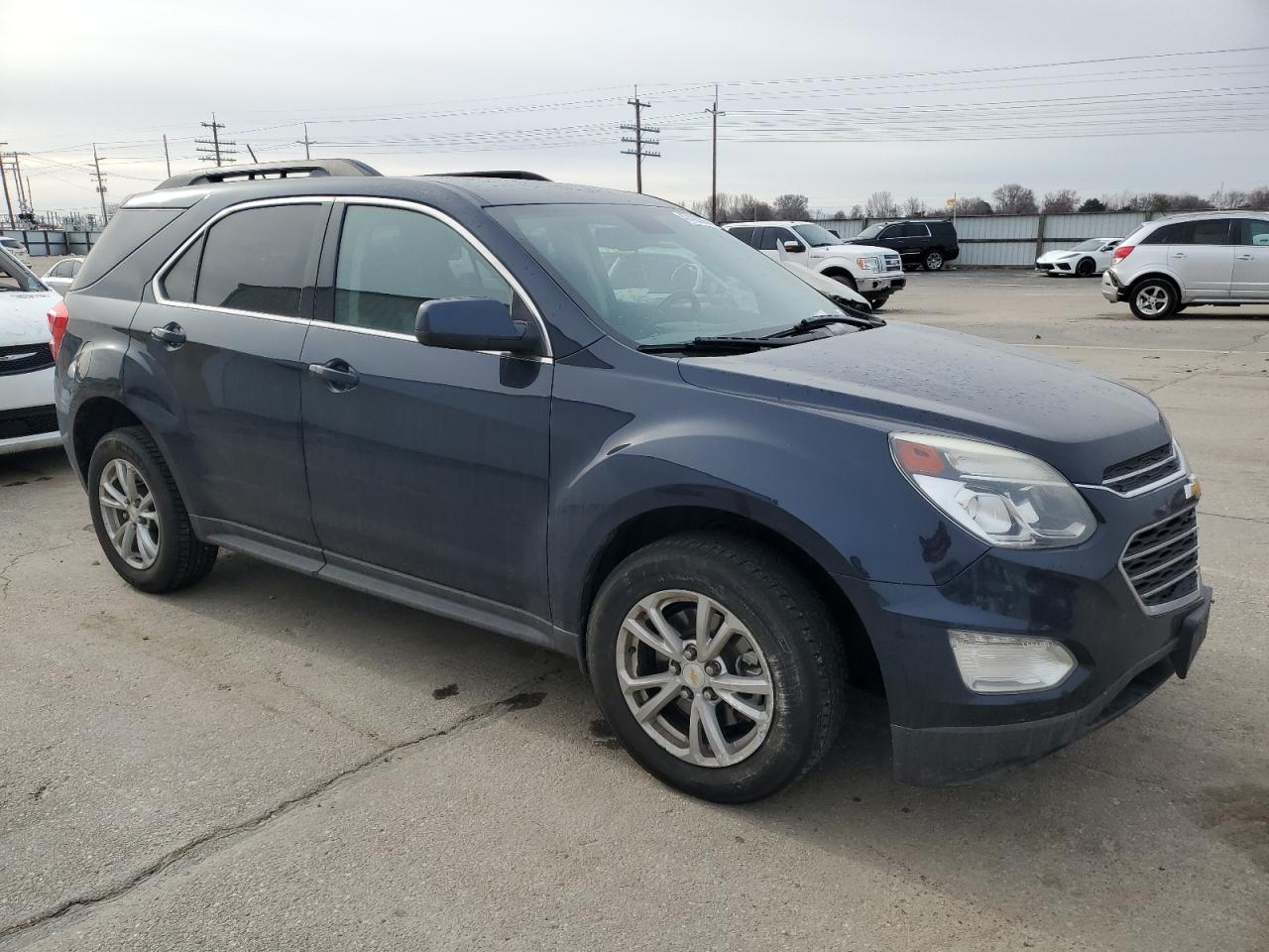2017 Chevrolet Equinox VIN 2GNFLFEKXH6334495 Copart auction photo, rear end / front end damage thumbnail 4