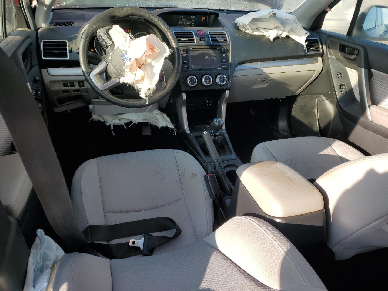 2017 Subaru Forester VIN JF2SJAAC0HG588622 Copart auction photo, front end damage thumbnail 8