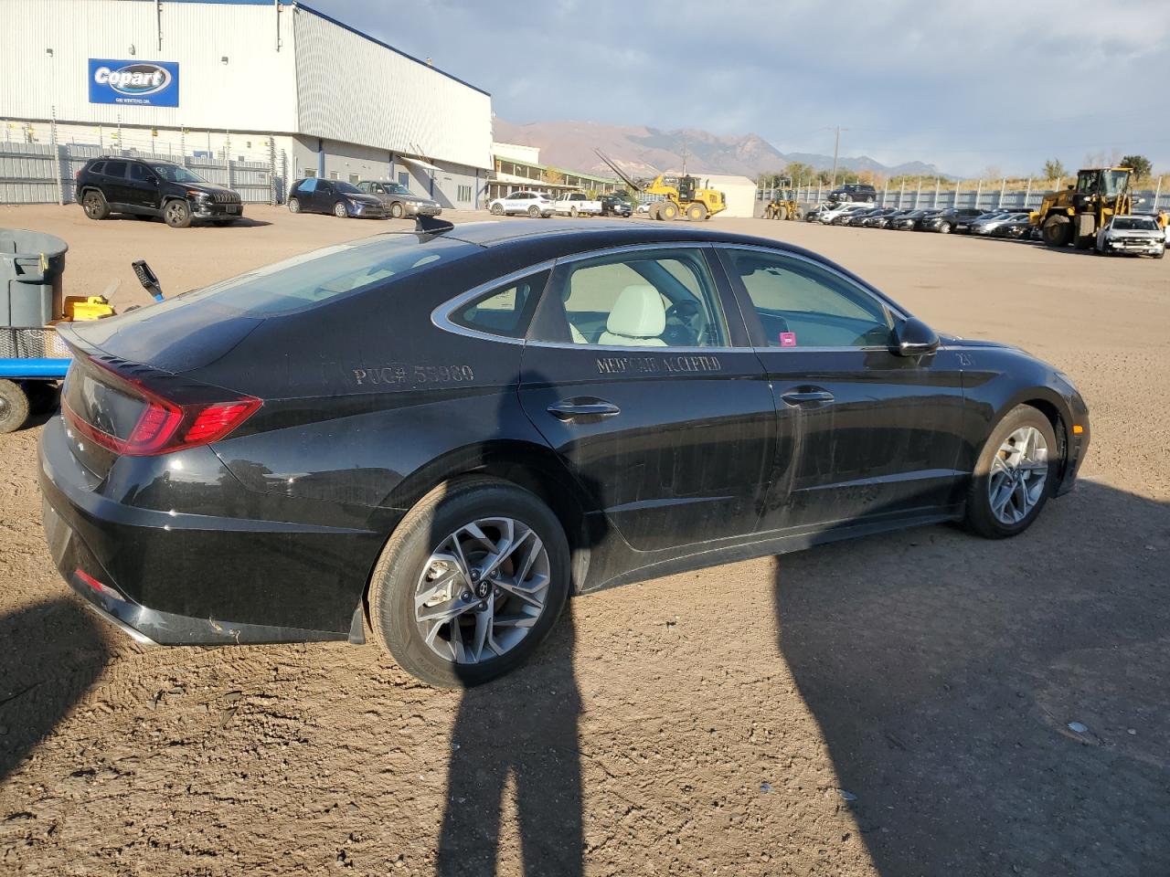 2023 Hyundai Sonata VIN KMHL14JA0PA344145 Copart auction photo, front end damage thumbnail 3