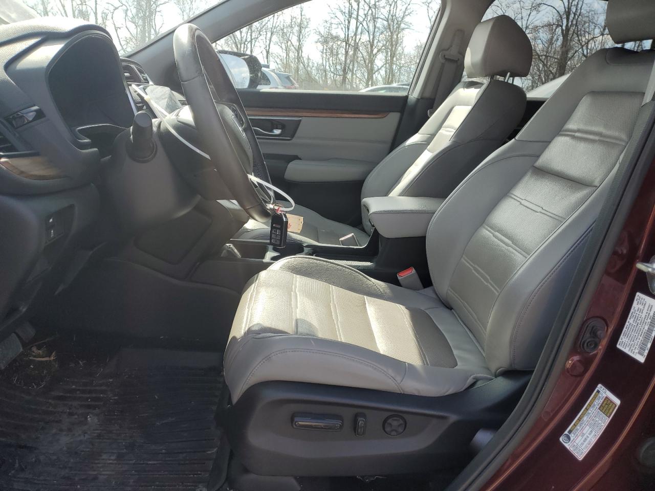 2018 Honda CR-V VIN 7FARW2H81JE025914 Copart auction photo, front end / stripped damage thumbnail 7