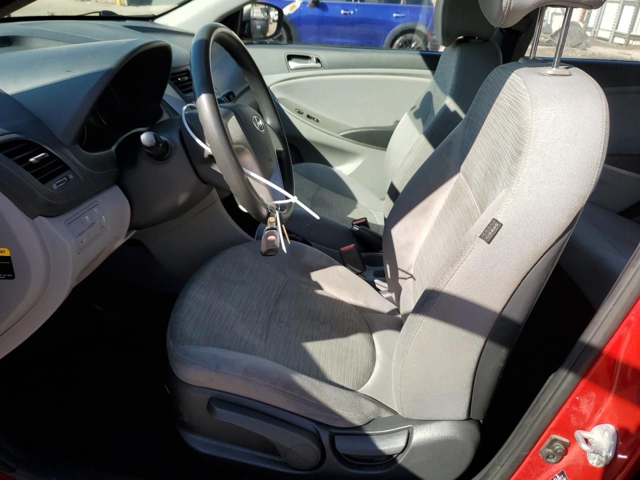2016 Hyundai Accent VIN KMHCT4AE7GU012120 Copart auction photo, front end / rear end damage thumbnail 7