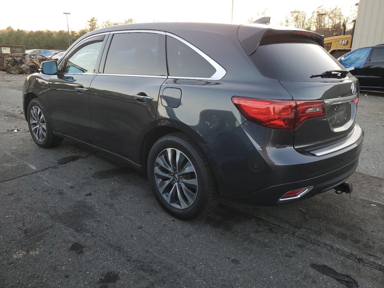 2016 Acura MDX VIN 5FRYD4H68GB031742 Copart auction photo, front end / side damage thumbnail 2