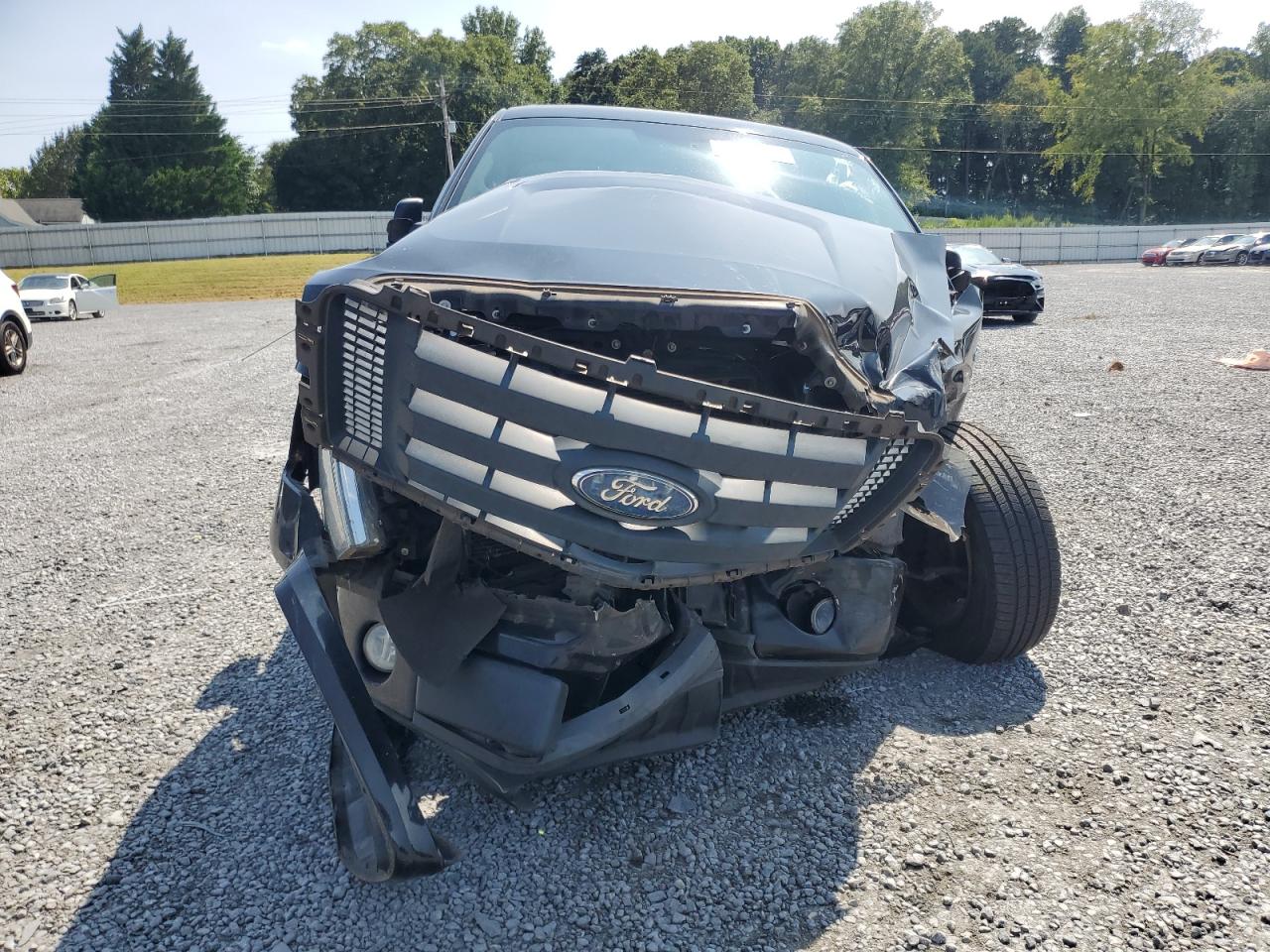 2009 Ford F-150 VIN 1FTRX12889FB09750 Copart auction photo, front end damage thumbnail 5