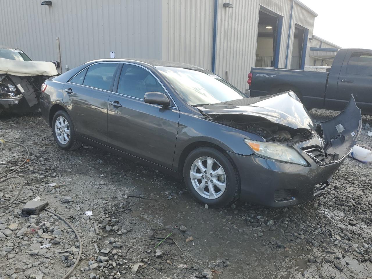 2011 Toyota Camry VIN 4T1BF3EK4BU640853 Copart auction photo, front end damage thumbnail 4