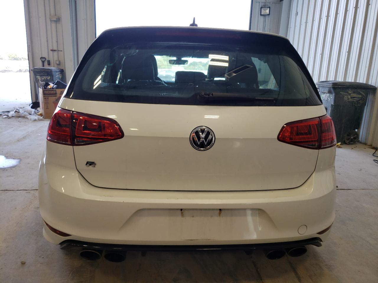 2017 Volkswagen Golf VIN WVWVF7AU9HW102937 Copart auction photo, front end damage thumbnail 6