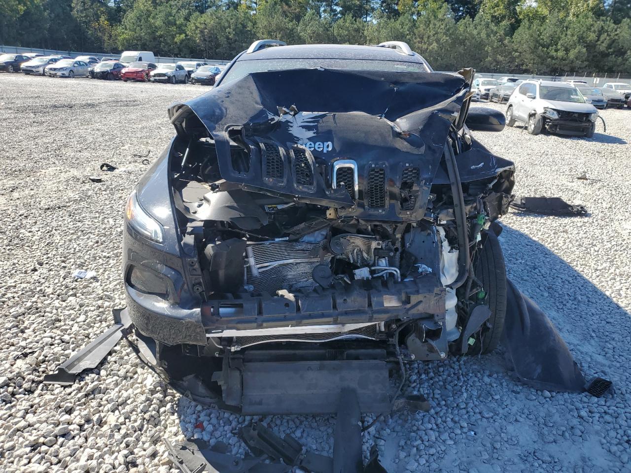 2018 Jeep Grand Cherokee VIN 1C4PJMLB3JD546401 Copart auction photo, front end damage thumbnail 5