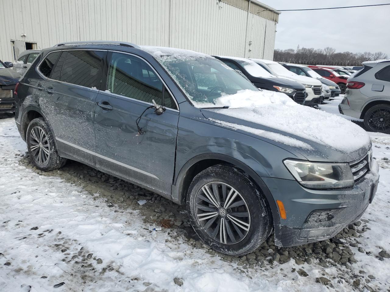 2018 Volkswagen Tiguan VIN 3VV2B7AXXJM113431 Copart auction photo, side damage thumbnail 4