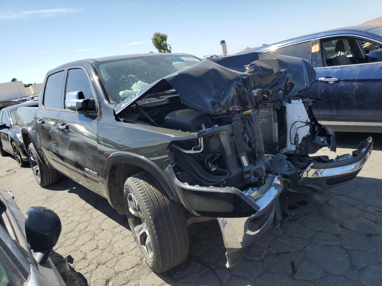 2022 RAM 1500 VIN 1C6SRFJT9NN207532 Copart auction photo, front end / undercarriage damage thumbnail 4