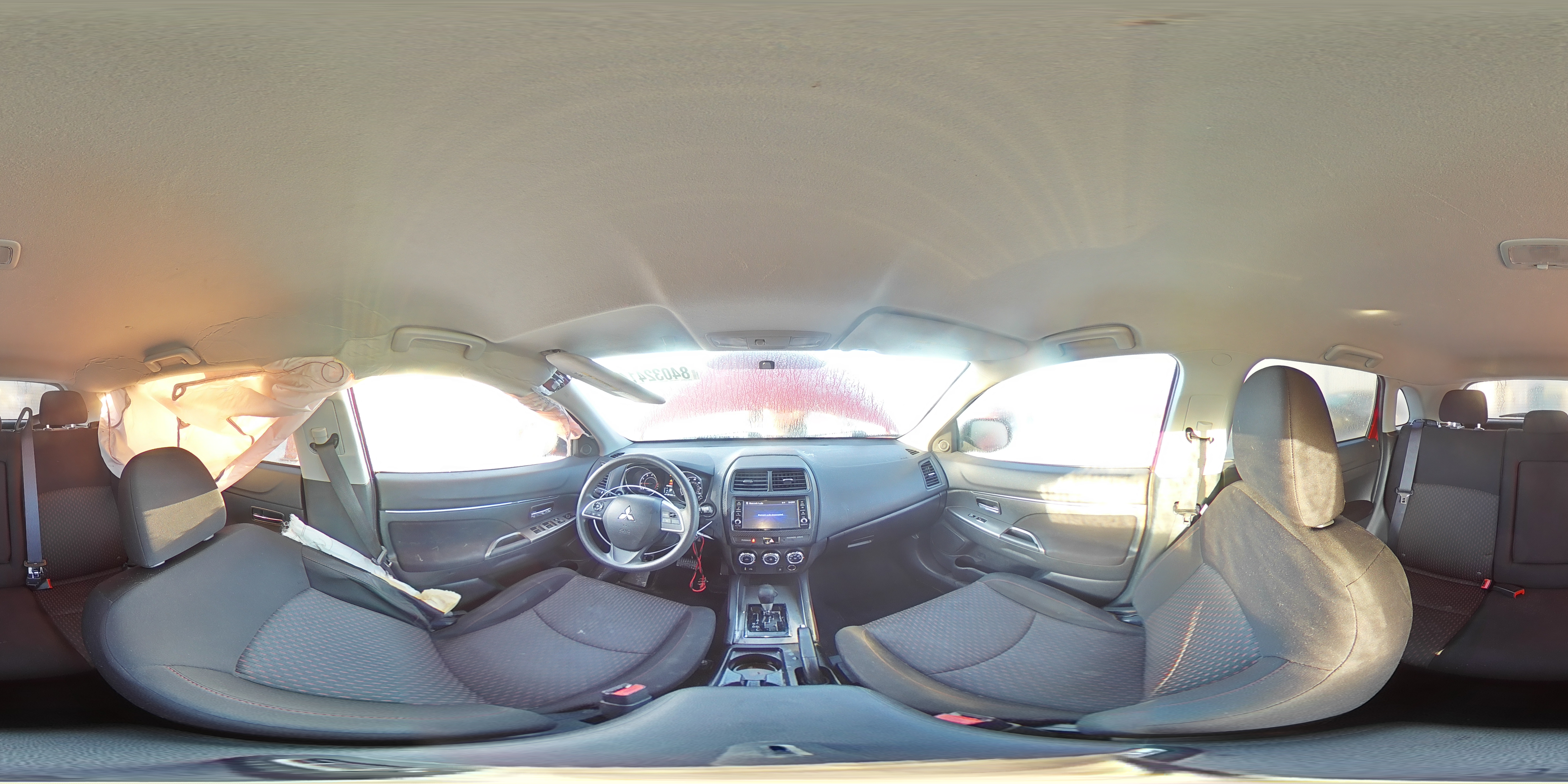 2018 Mitsubishi Outlander VIN JA4AP3AU2JU023710 Copart auction photo, rear end / side damage thumbnail 14
