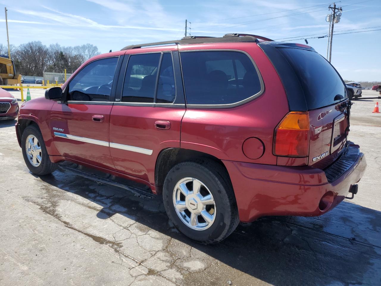 2006 GMC Envoy VIN 1GKDT13S262210046 Copart auction photo, side / rear end damage thumbnail 2