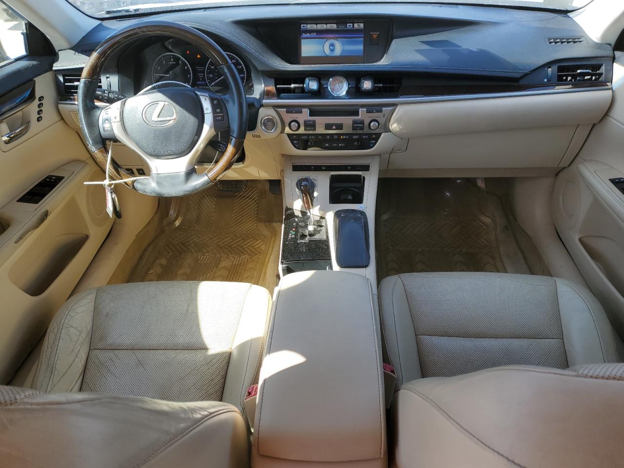 2014 Lexus ES VIN JTHBK1GG8E2133840 Copart auction photo, front end / side damage thumbnail 8