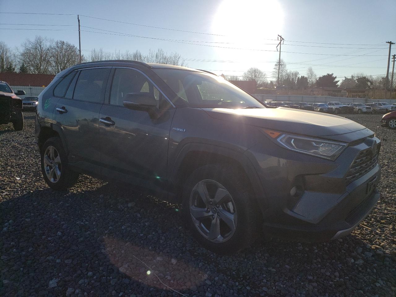 2019 Toyota RAV 4 VIN JTMDWRFVXKD503327 Copart auction photo, rear end damage thumbnail 4