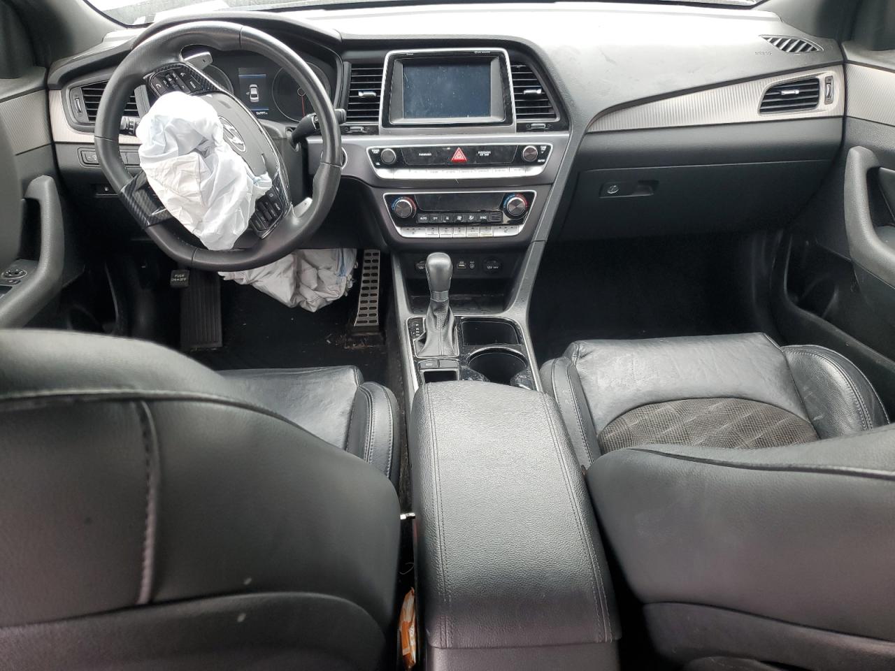2018 Hyundai Sonata VIN 5NPE34AF1JH703134 Copart auction photo, front end damage thumbnail 8