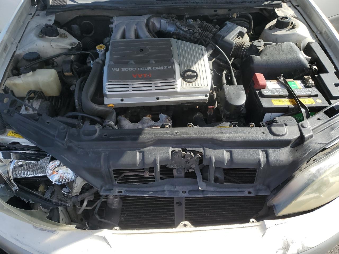2001 Lexus ES VIN JT8BF28GX10331107 Copart auction photo, front end damage thumbnail 12
