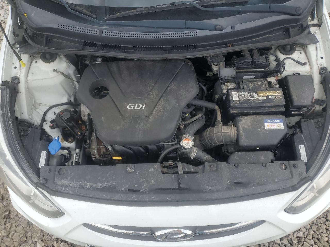2015 Hyundai Accent VIN KMHCT4AE6FU933646 Copart auction photo, minor dent/scratches damage thumbnail 11