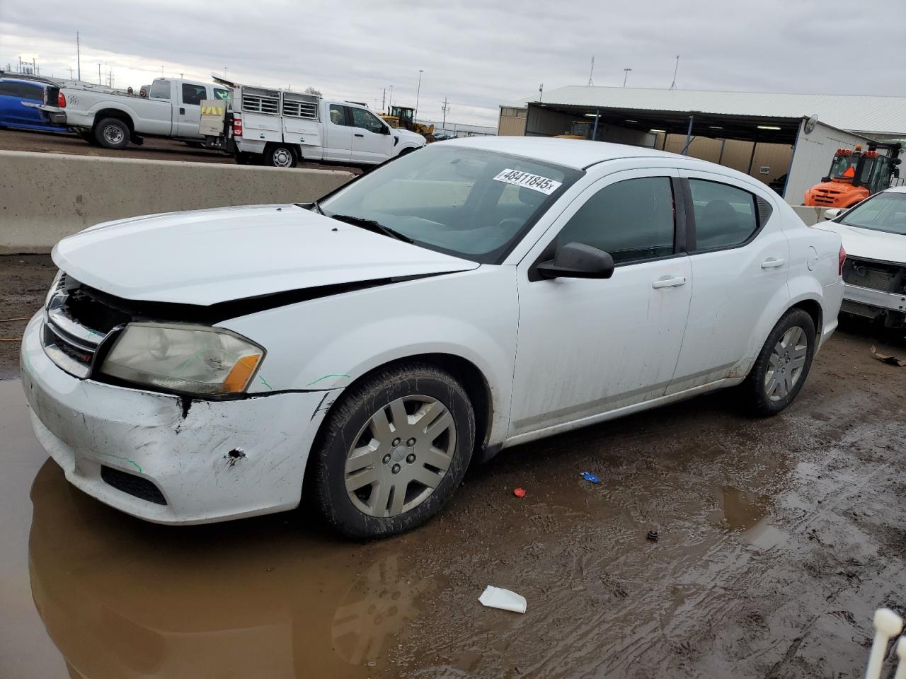 2013 Dodge Avenger VIN 1C3CDZAB1DN720572