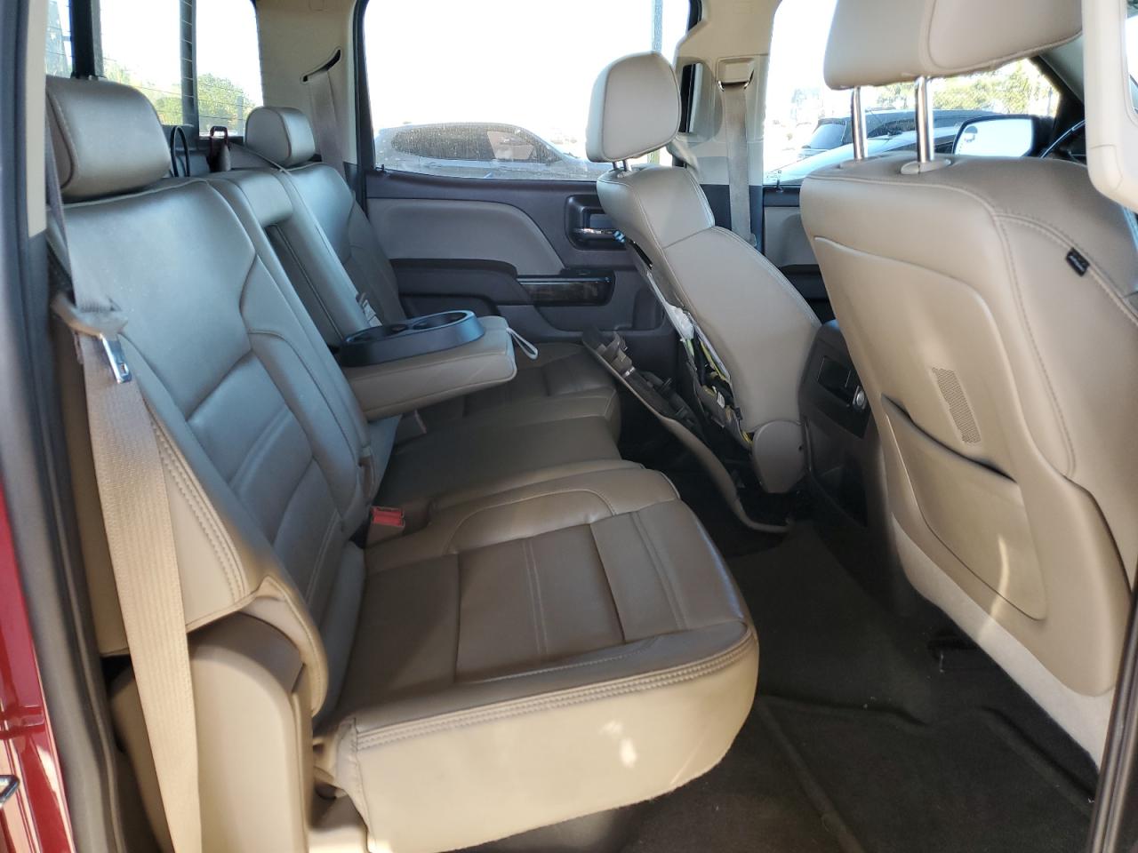 2014 GMC Sierra VIN 3GTU2WEJ9EG476248 Copart auction photo, top/roof damage thumbnail 10