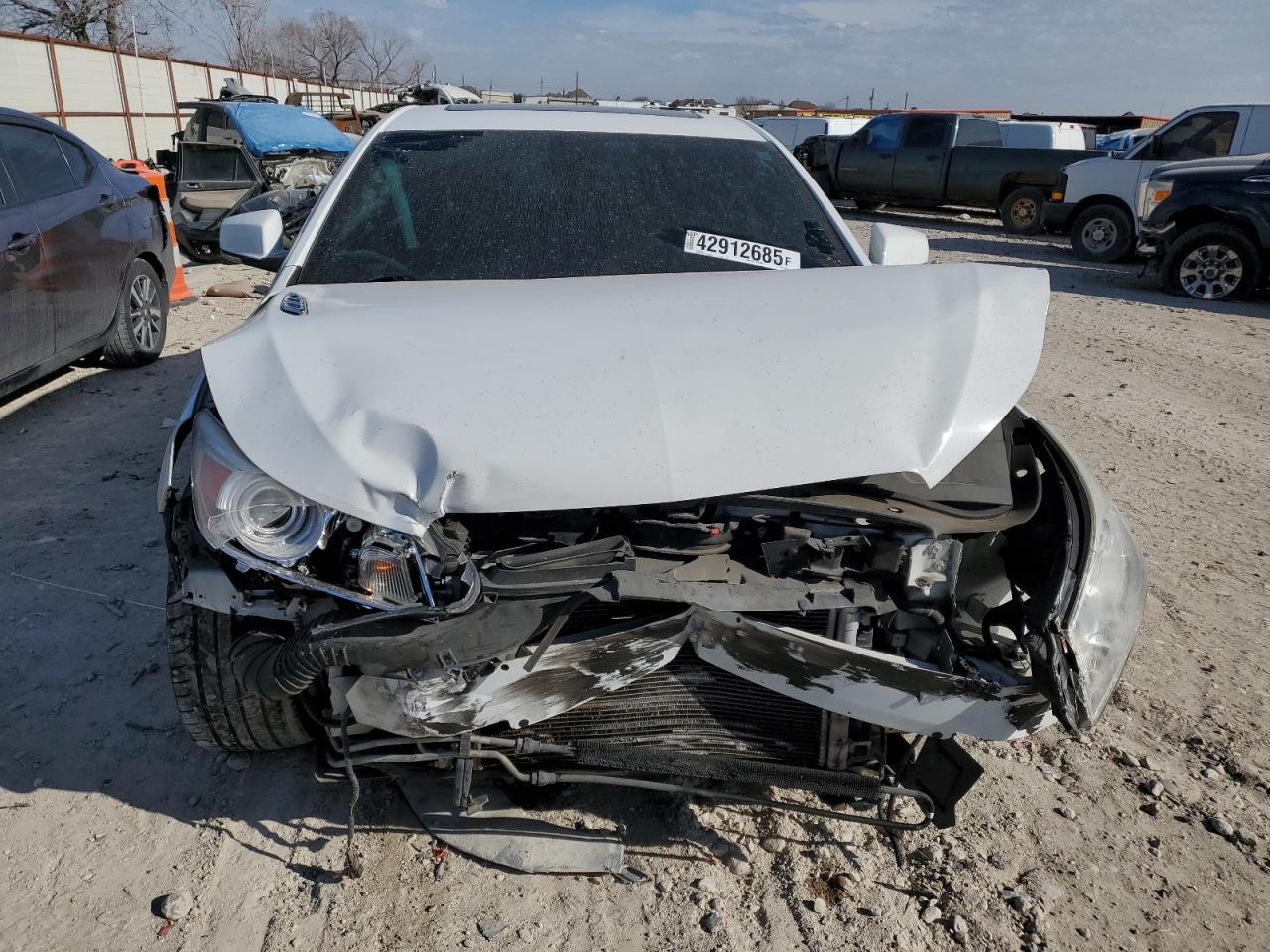 2012 Buick LaCrosse VIN 1G4GJ5E3XCF137195 Copart auction photo, front end damage thumbnail 5