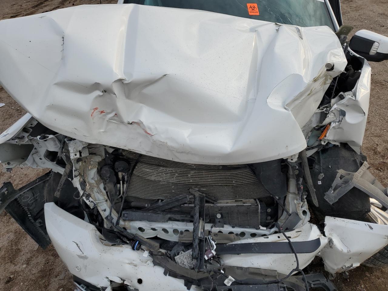 2020 Chevrolet Silverado VIN 3GCUYHET0LG212733 Copart auction photo, rollover damage thumbnail 12