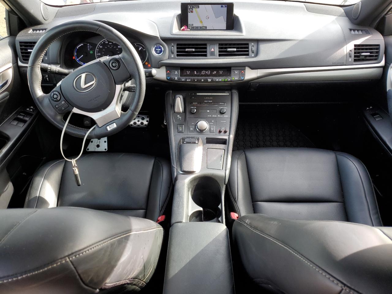 2015 Lexus CT VIN JTHKD5BH4F2215034 Copart auction photo, front end / side damage thumbnail 8