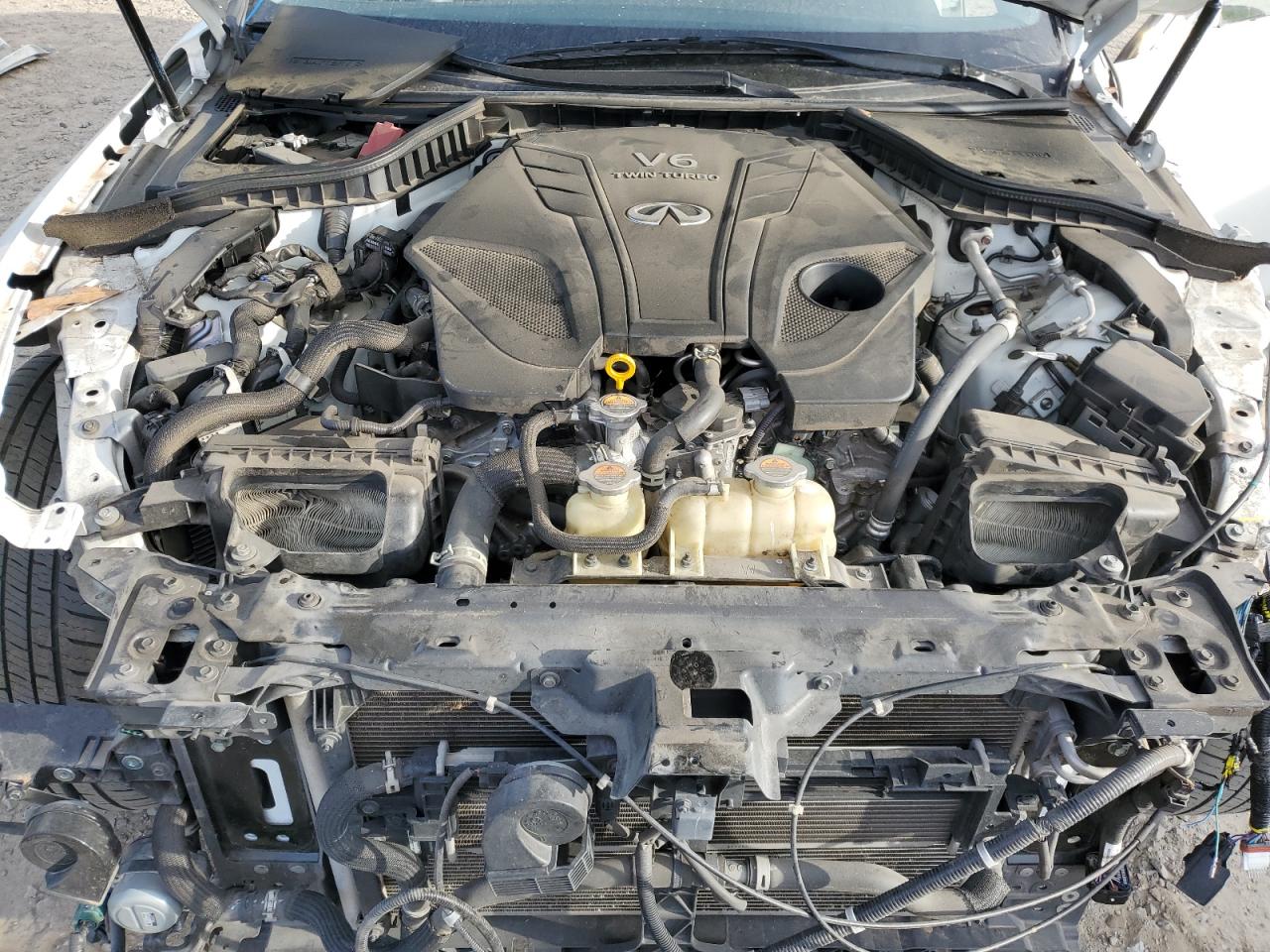 2021 Infiniti Q50 VIN JN1EV7BP2MM703630 Copart auction photo, front end damage thumbnail 11