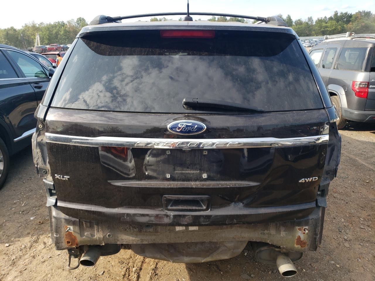 2013 Ford Explorer VIN 1FM5K8D88DGC87028 Copart auction photo, side damage thumbnail 6