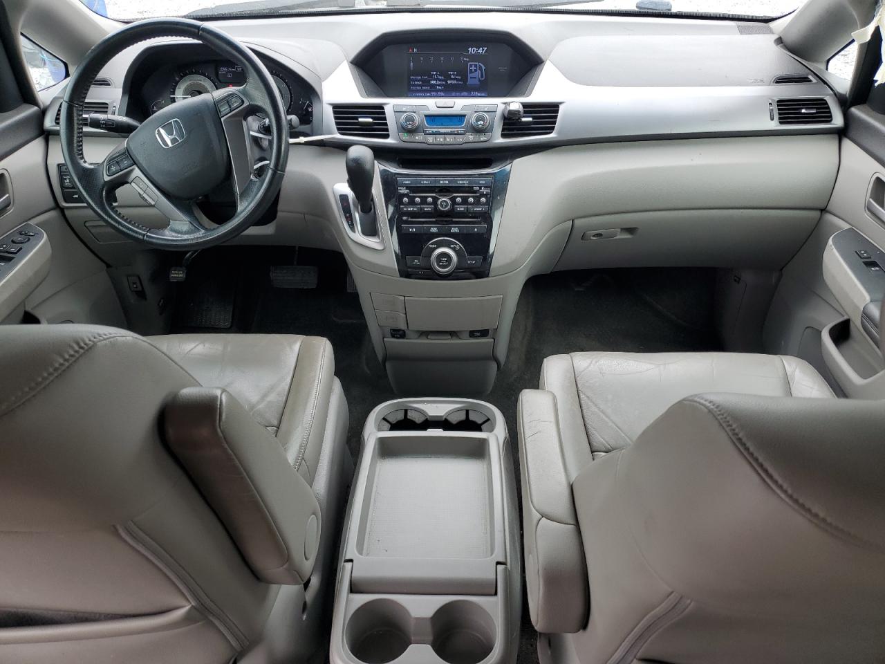 2012 Honda Odyssey VIN 5FNRL5H67CB084828 Copart auction photo, side damage thumbnail 8