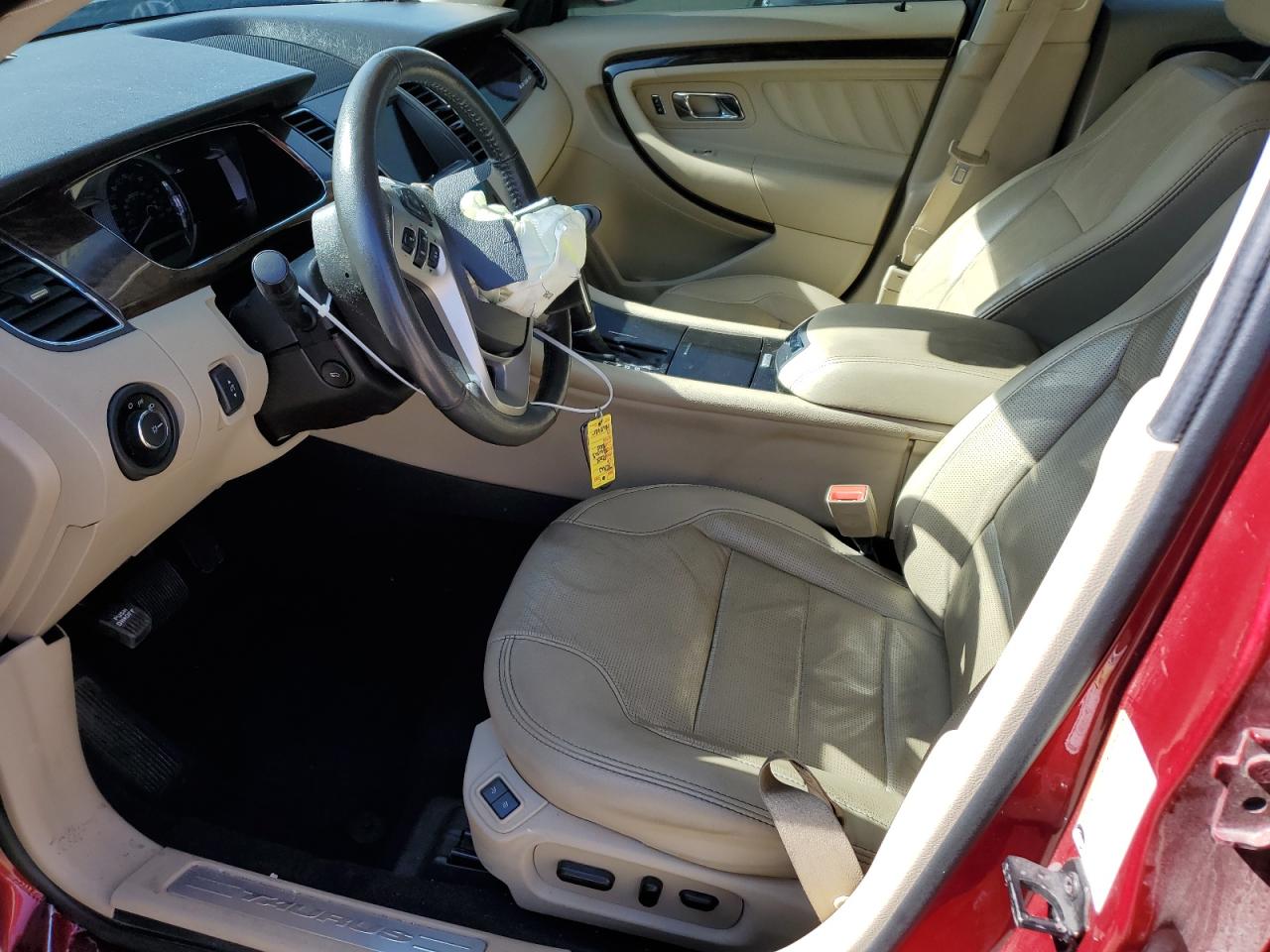 2019 Ford Taurus VIN 1FAHP2F87KG114570 Copart auction photo, side / front end damage thumbnail 7